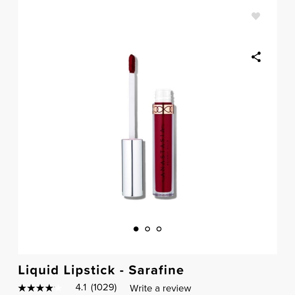 Anastaia #1 Liquid Lipstick 💄